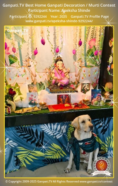 Apeksha Shinde Ganpati 2025