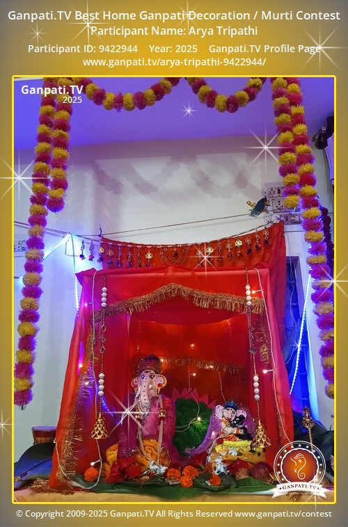Arya Tripathi Ganpati 2025