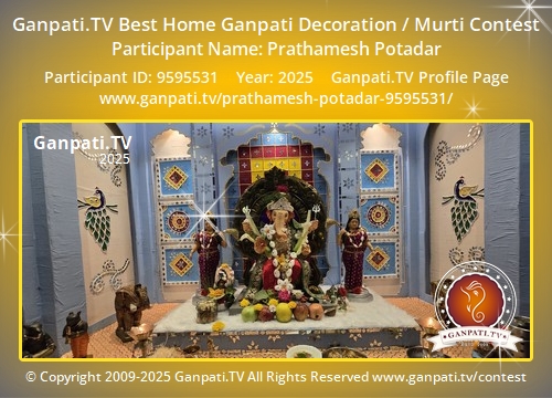 Prathamesh Potadar Ganpati 2025