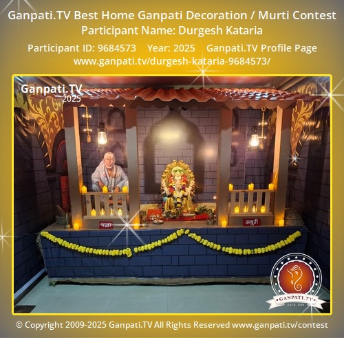 Durgesh Kataria Ganpati 2025