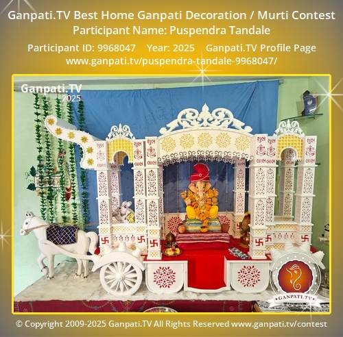 Puspendra Tandale Ganpati 2025