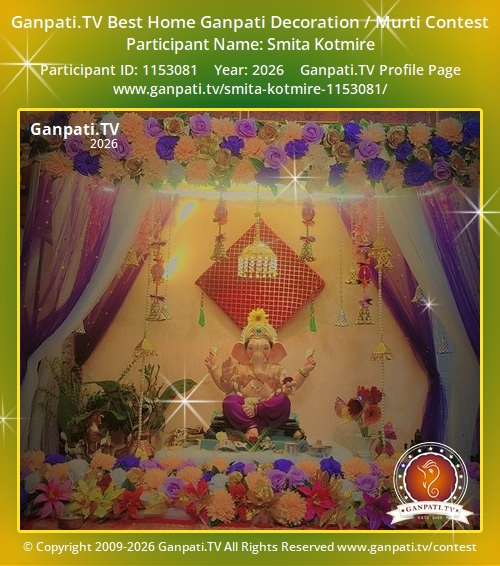 Smita Kotmire Ganpati 2026