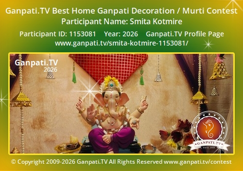 Smita Kotmire Ganpati 2026