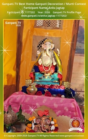 Anita Jagtap Home Ganpati Picture