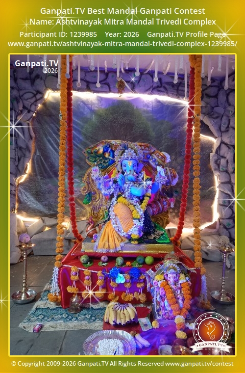 Ashtvinayak Mitra Mandal Trivedi Complex Ganpati 2026