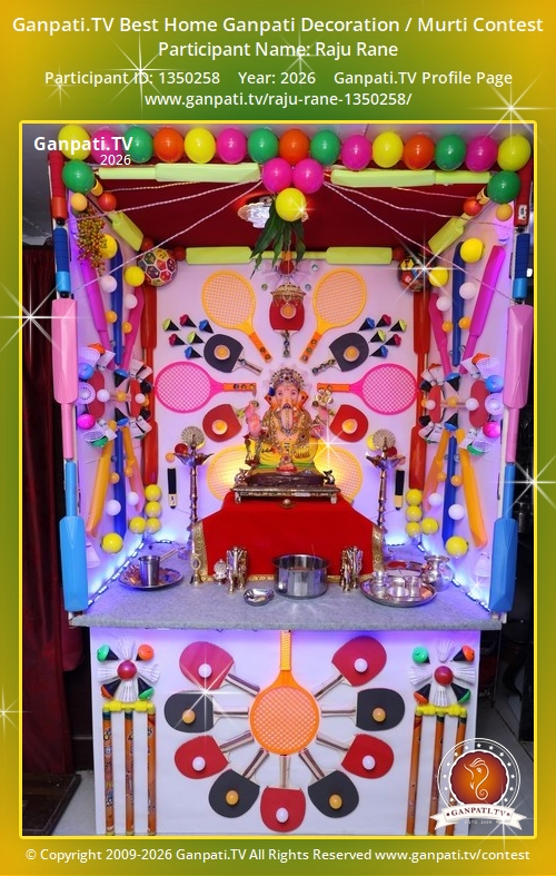 Raju Rane Ganpati 2026