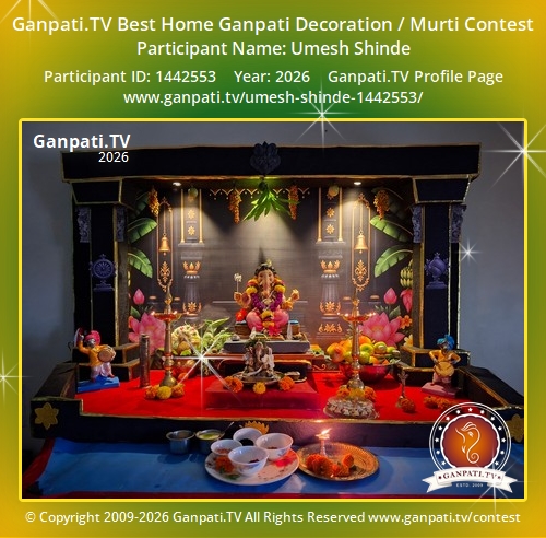 Umesh Shinde Ganpati 2026