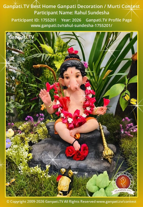 Rahul Sundesha Ganpati 2026