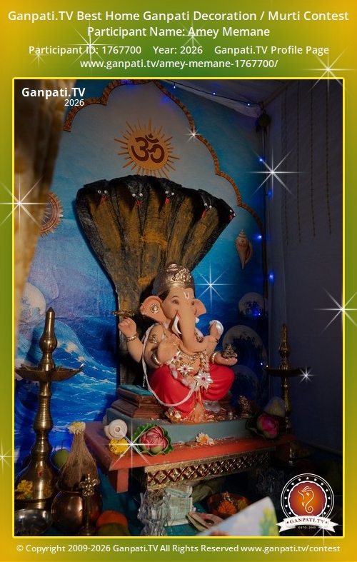 Amey Memane Ganpati 2026