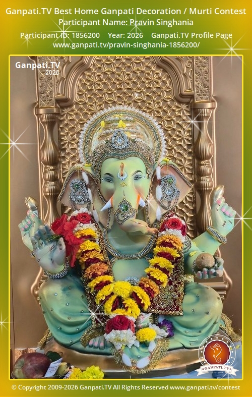 Pravin Singhania Ganpati 2026