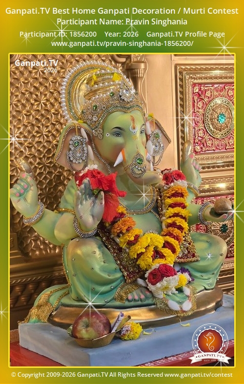 Pravin Singhania Ganpati 2026