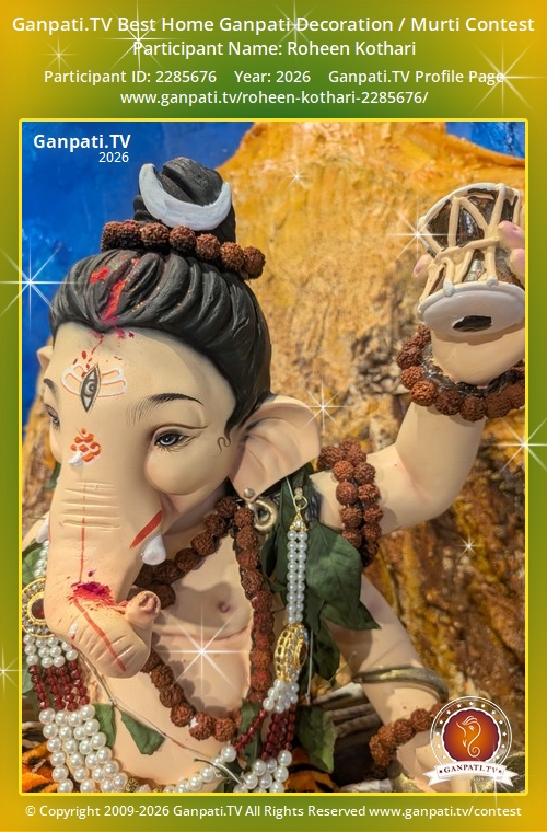Roheen Kothari Ganpati 2026
