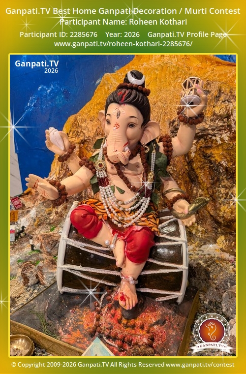 Roheen Kothari Ganpati 2026
