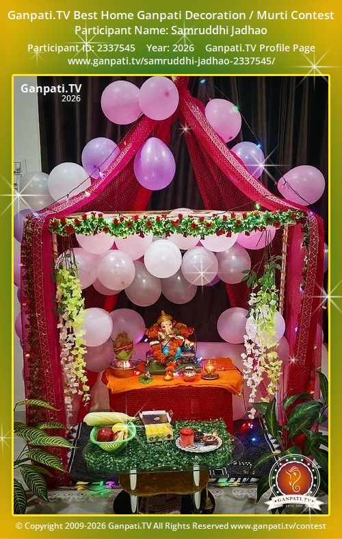 Samruddhi Jadhao Ganpati 2026