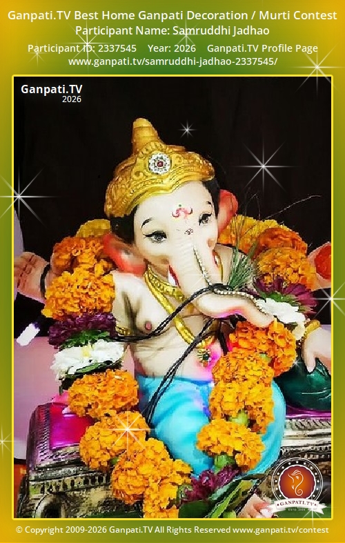 Samruddhi Jadhao Ganpati 2026