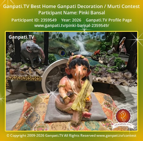 Pinki Bansal Ganpati 2026