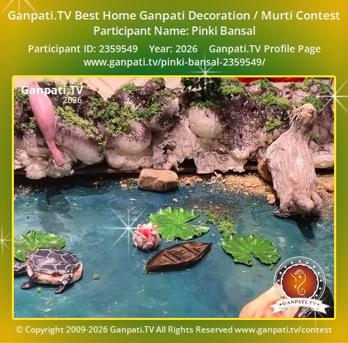 Pinki Bansal Ganpati 2026