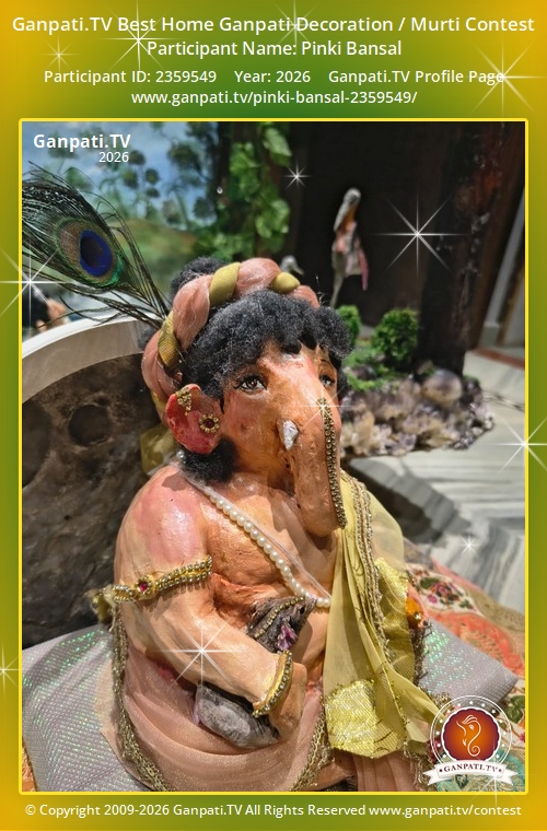 Pinki Bansal Ganpati 2026