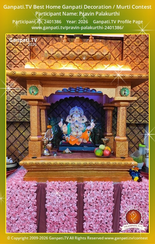 Pravin Palakurthi Ganpati 2026