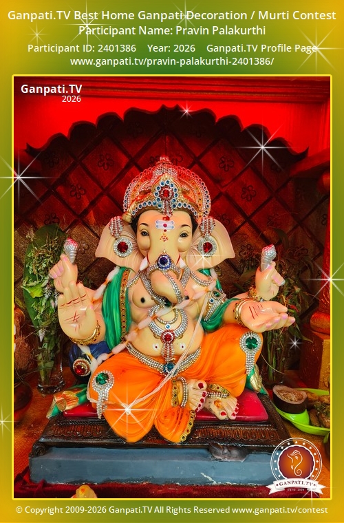 Pravin Palakurthi Ganpati 2026