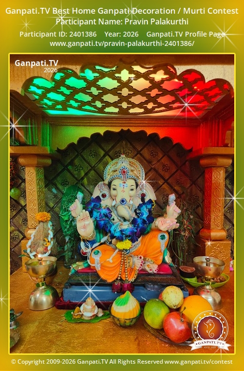 Pravin Palakurthi Ganpati 2026