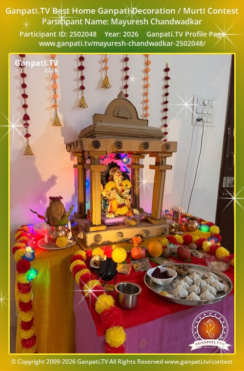 Mayuresh Chandwadkar Ganpati 2026