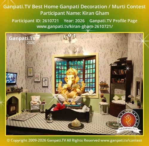 Kiran Gham Ganpati 2026
