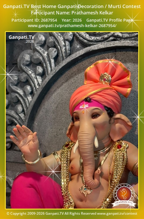 Prathamesh Kelkar Ganpati 2026
