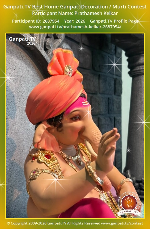Prathamesh Kelkar Ganpati 2026