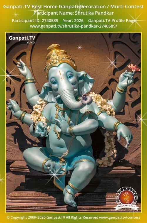 Shrutika Pandkar Ganpati 2026