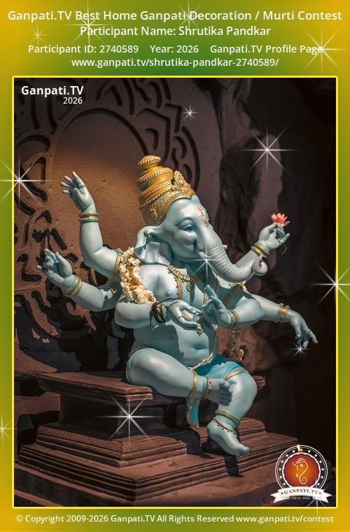 Shrutika Pandkar Ganpati 2026