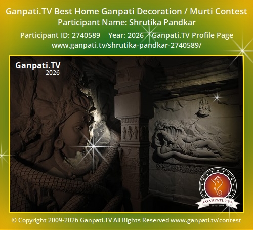 Shrutika Pandkar Ganpati 2026
