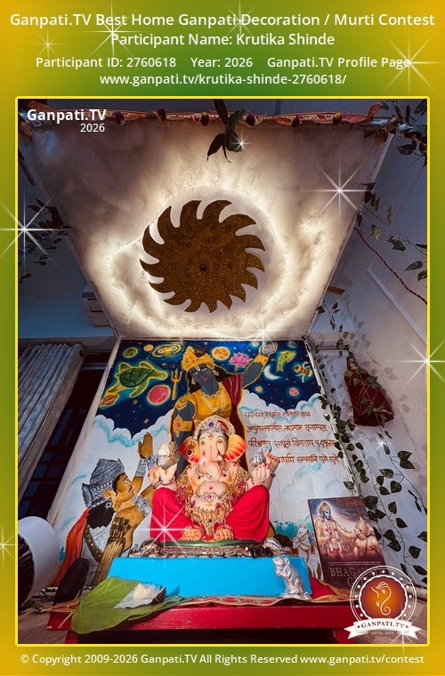 Krutika Shinde Ganpati 2026