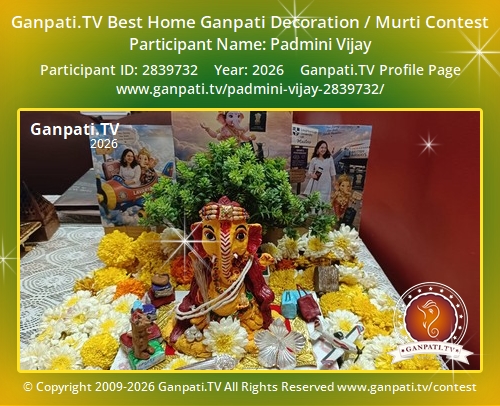 Padmini Vijay Ganpati 2026