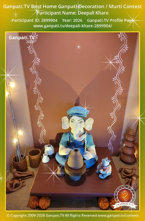 Deepali Khare Ganpati 2026