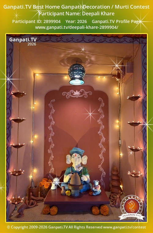 Deepali Khare Ganpati 2026