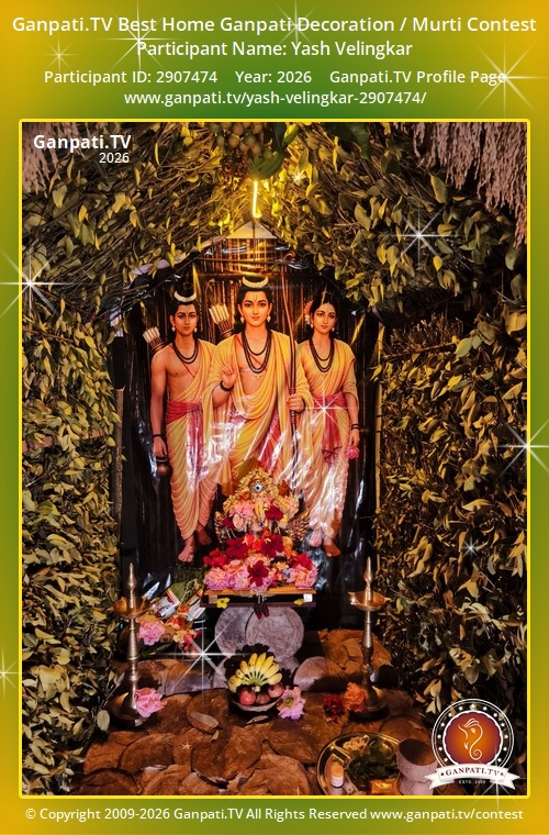 Yash Velingkar Ganpati 2026