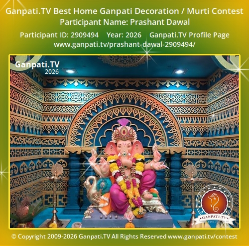 Prashant Dawal Ganpati 2026