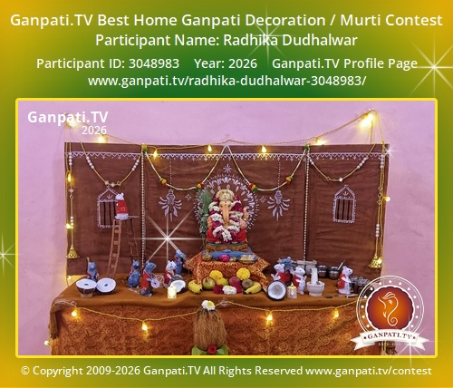 Radhika Dudhalwar Ganpati 2026
