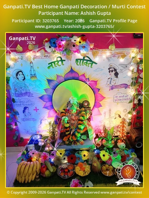 Ashish Gupta Ganpati 2026