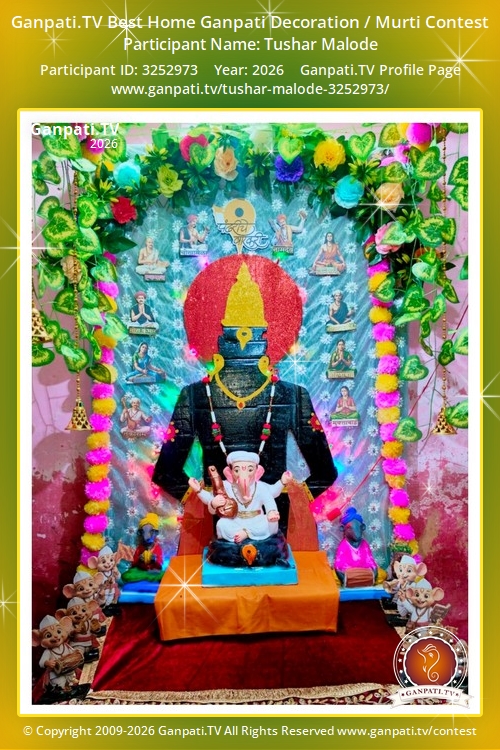 Tushar Malode Ganpati 2026