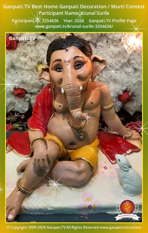 Krunal Surile Ganpati 2026