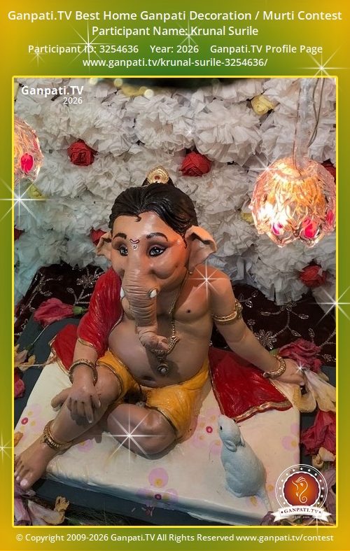 Krunal Surile Ganpati 2026