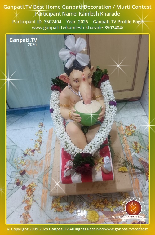 Kamlesh Kharade Ganpati 2026