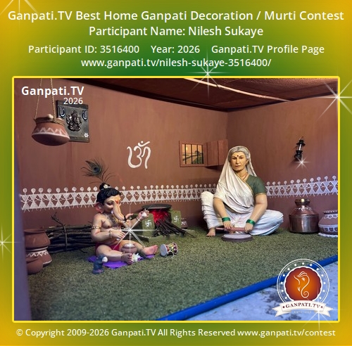 Nilesh Sukaye Ganpati 2026