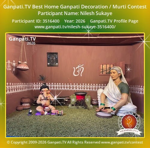 Nilesh Sukaye Ganpati 2026
