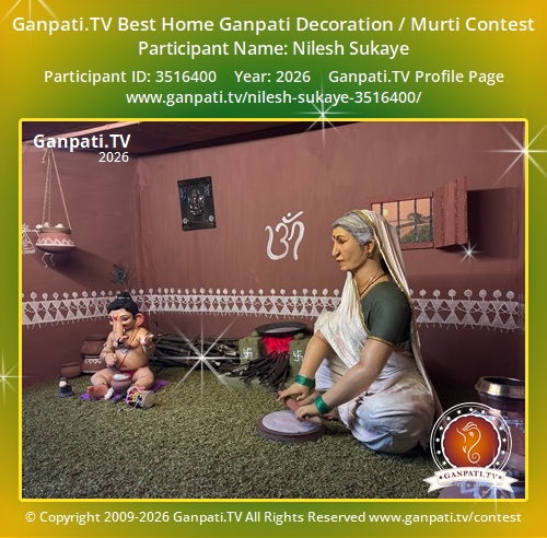 Nilesh Sukaye Ganpati 2026