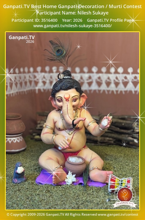 Nilesh Sukaye Ganpati 2026