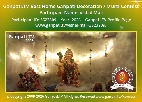 Vishal Mali Ganpati 2026
