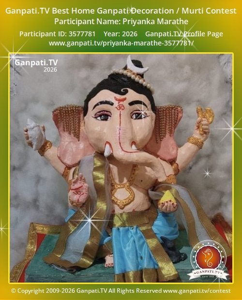 Priyanka Marathe Ganpati 2026